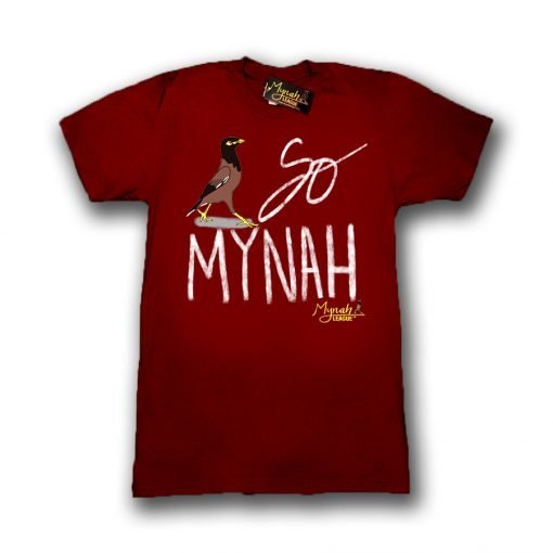 So Mynah T-Shirt Maroon