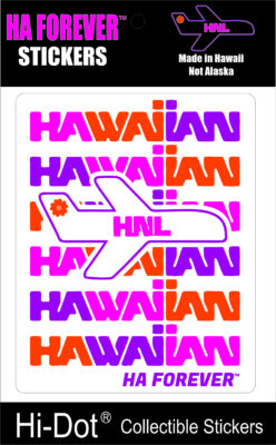 HA Forever Sticker Made in Hawaii Not Alaska